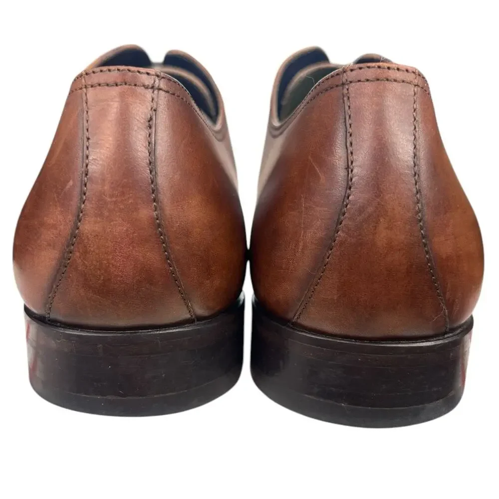 To Boot New York Mens Picard Tan Leather Cap Toe Dress Shoe Size US 12